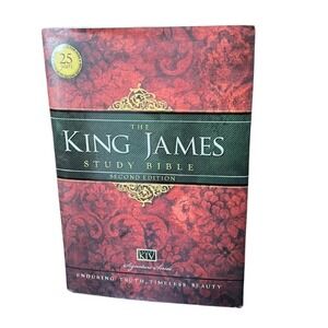 The King James Study Bible Signature Series 2nd Edition Red Text Maps HBDJ